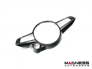 Alfa Romeo Stelvio Steering Wheel Trim - Carbon Fiber - Center Trim Piece- 2020+ models